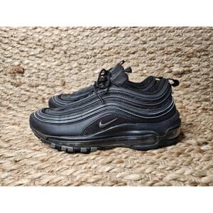 Nike Air Max 97 Triple Black Dark Grey 921733-001 Women Shoes Size 8.5